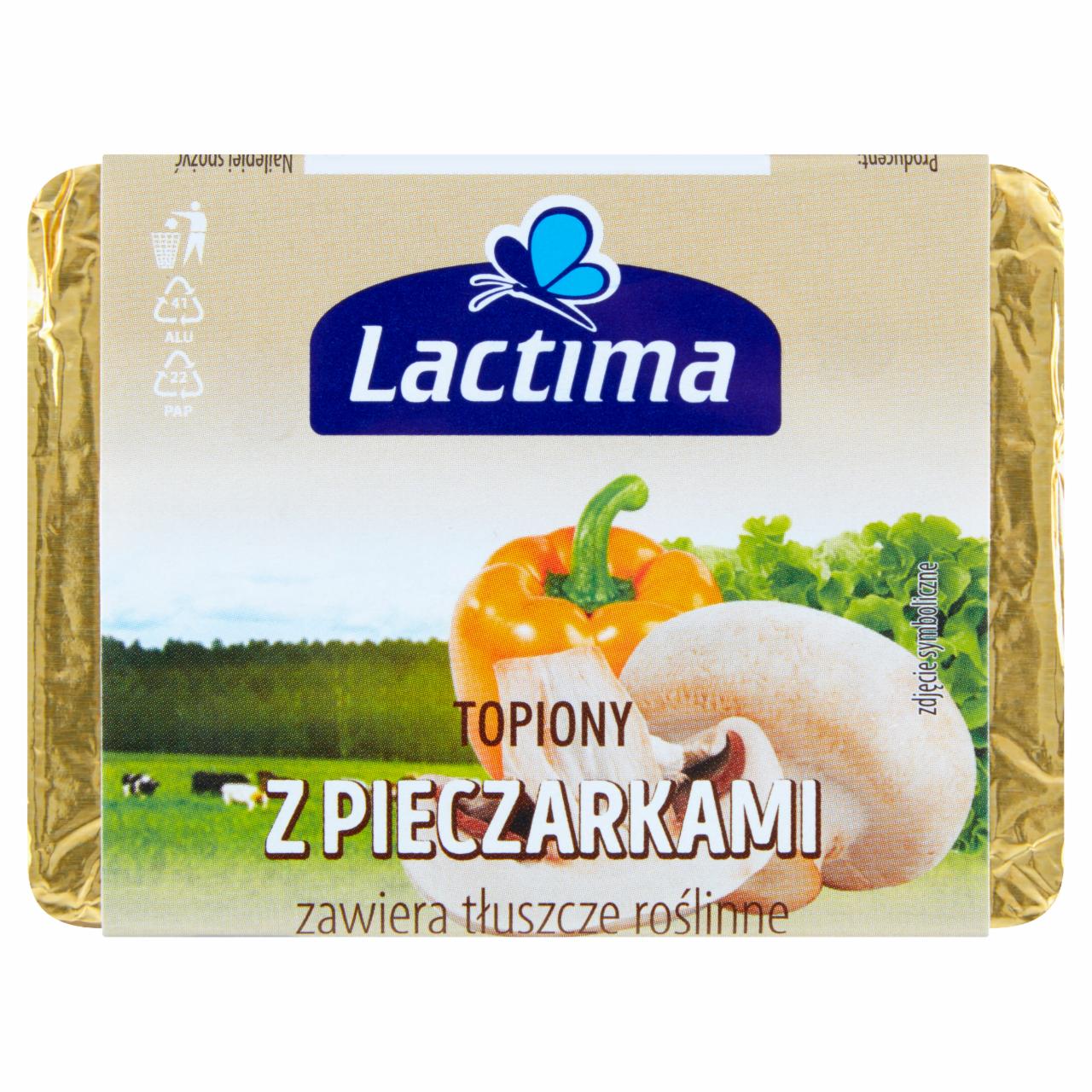 Zdjęcia - Lactima Produkt seropodobny topiony z pieczarkami 100 g