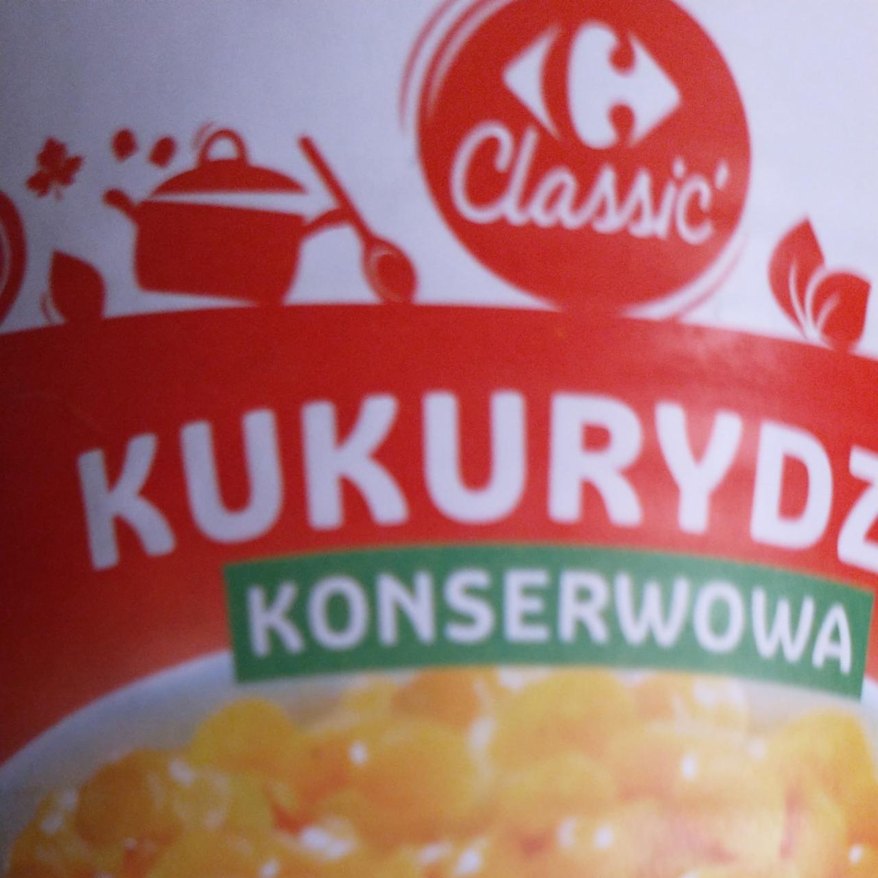 Zdjęcia - kukurydza konserwowa Carrefour classic