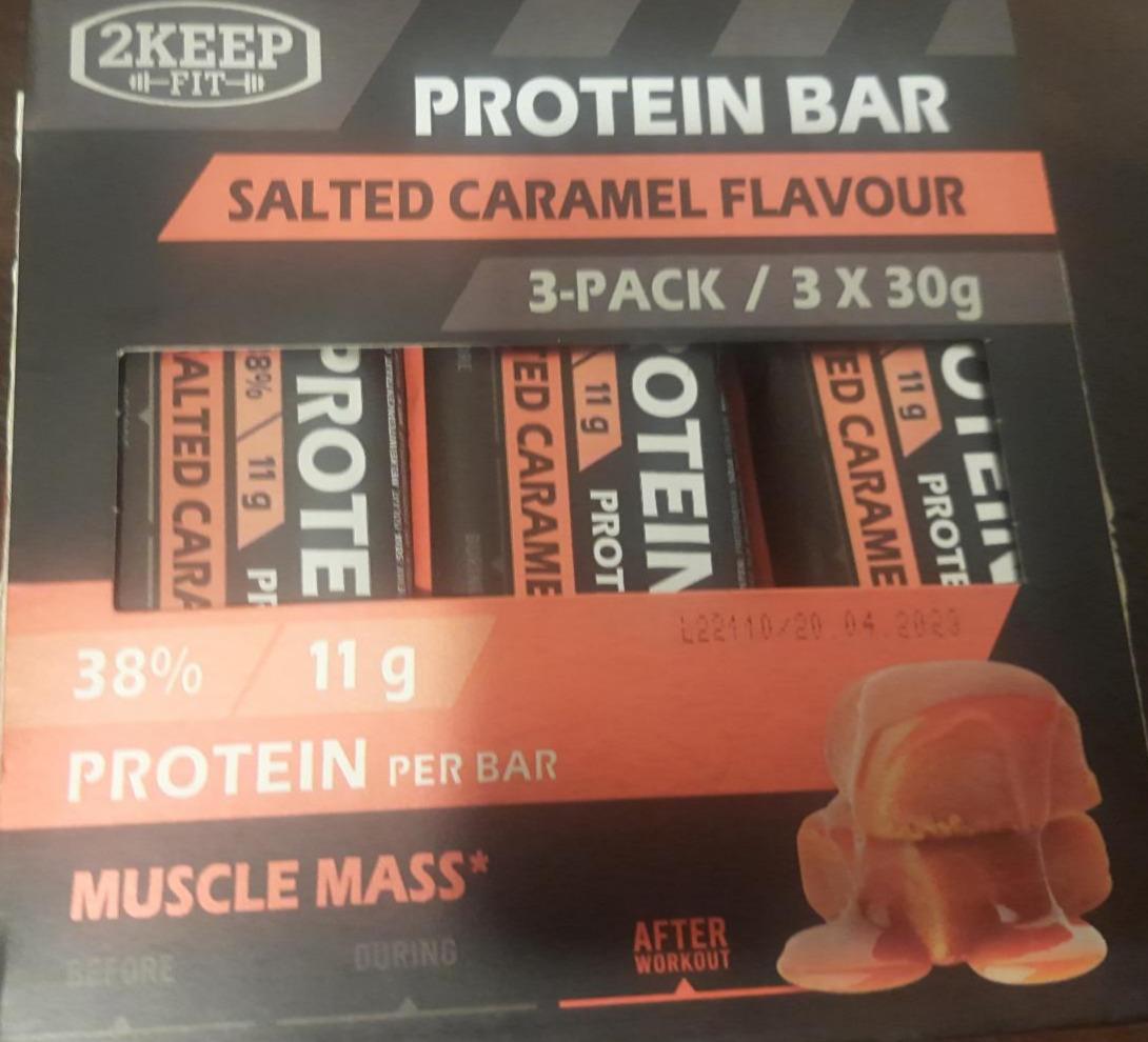 Zdjęcia - protein bar salted caramel 2keep fit