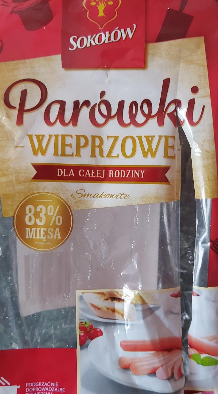 Zdjęcia - Parówki wieprzowe 83% mięsa Sokołów