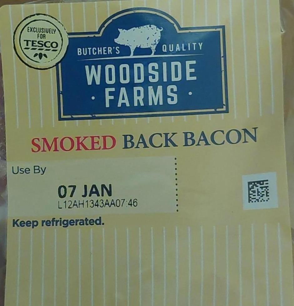 Zdjęcia - Smoked Back bacon Woodside farms