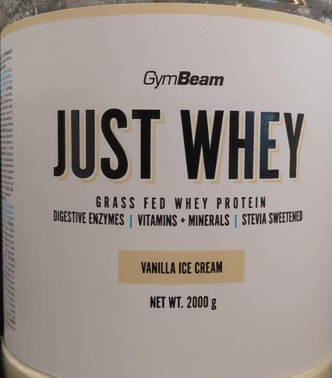 Zdjęcia - Just whey protein vanilla ice cream GymBeam