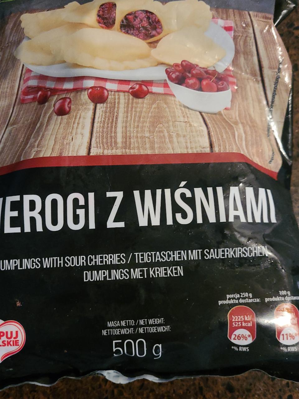 Zdjęcia - pierogi z wiśniami