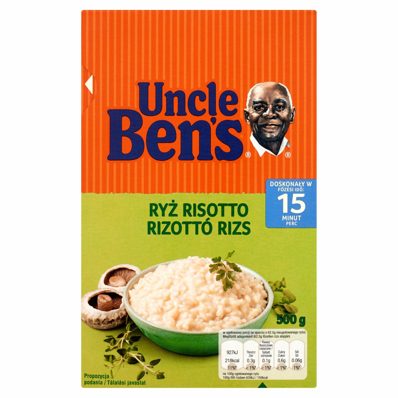 Zdjęcia - Uncle Ben's Ryż risotto 500 g