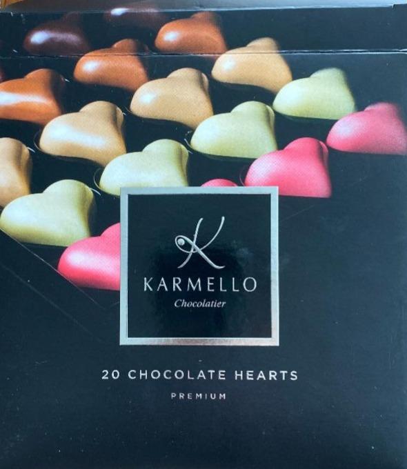 Zdjęcia - 20 Chocolate Hearts Karmello