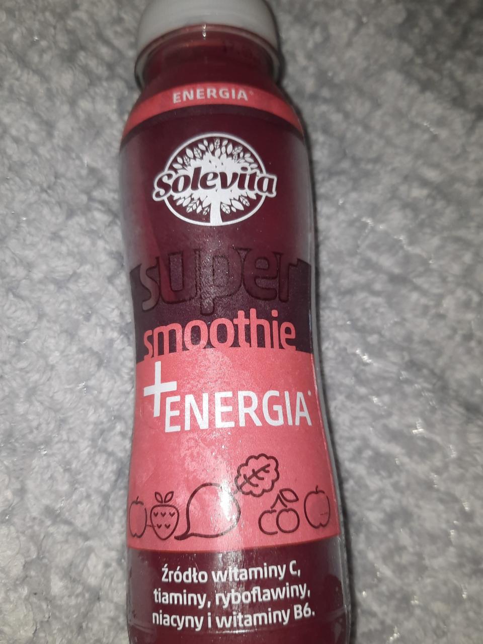 Zdjęcia - super smoothie + energia Solevita