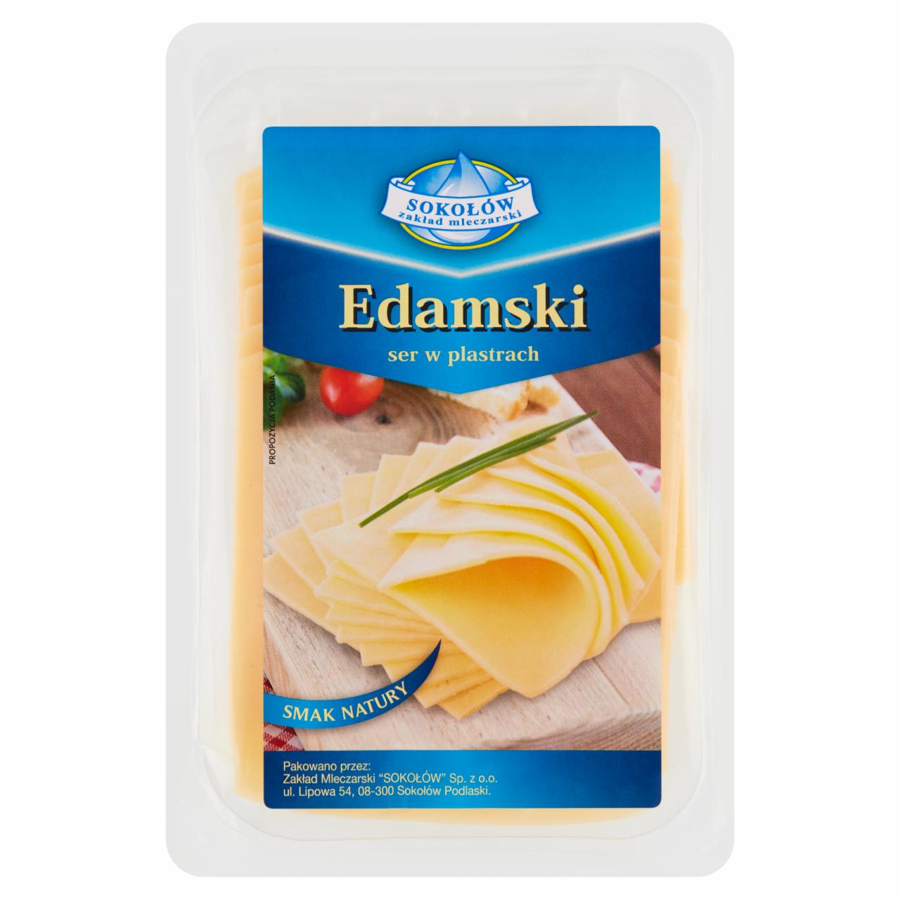 Zdjęcia - Sokołów Edamski ser w plastrach 150 g