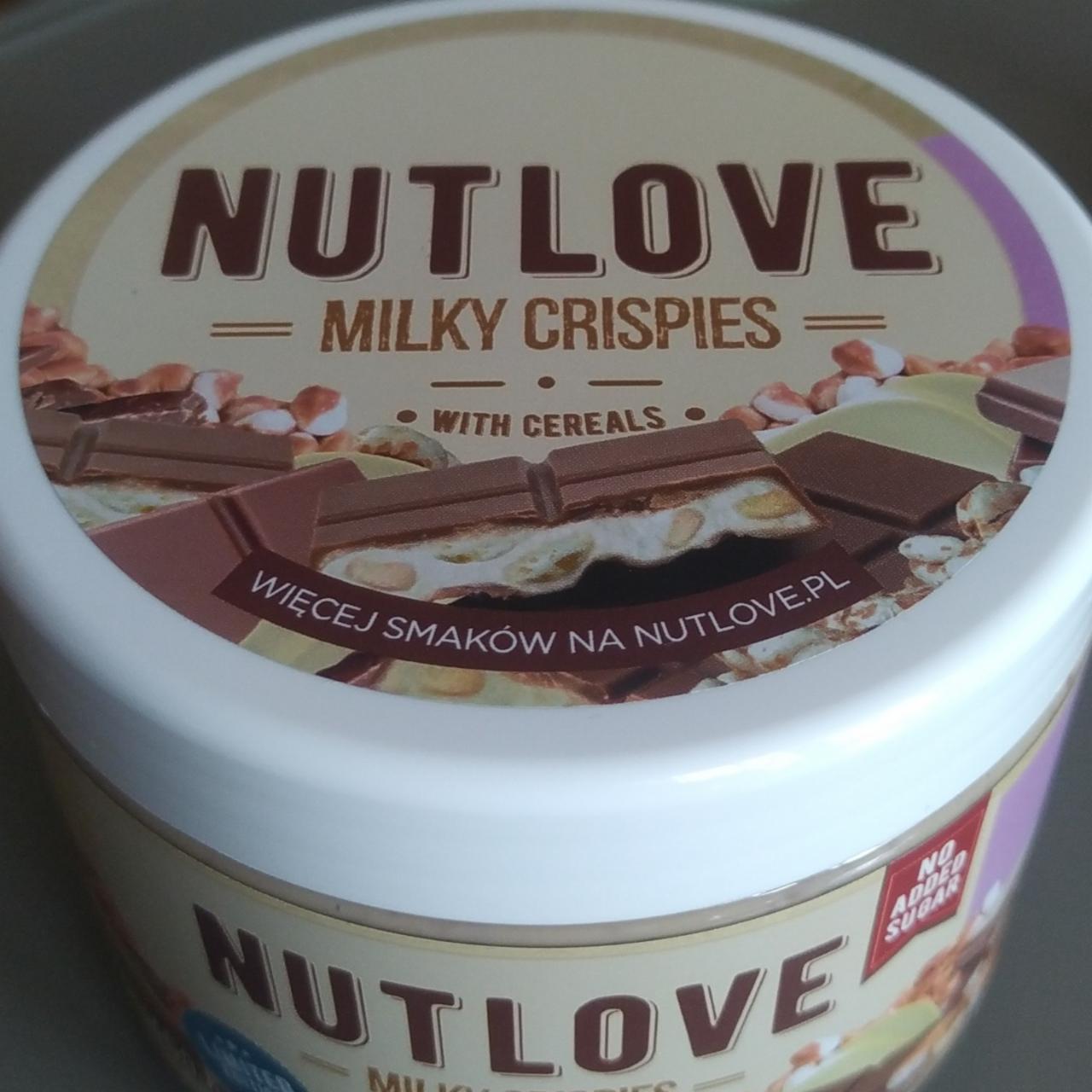 Zdjęcia - Milky crispies Nutlove