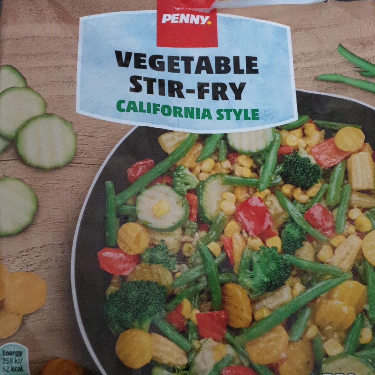Zdjęcia - Vegetable stir fry California style Penny