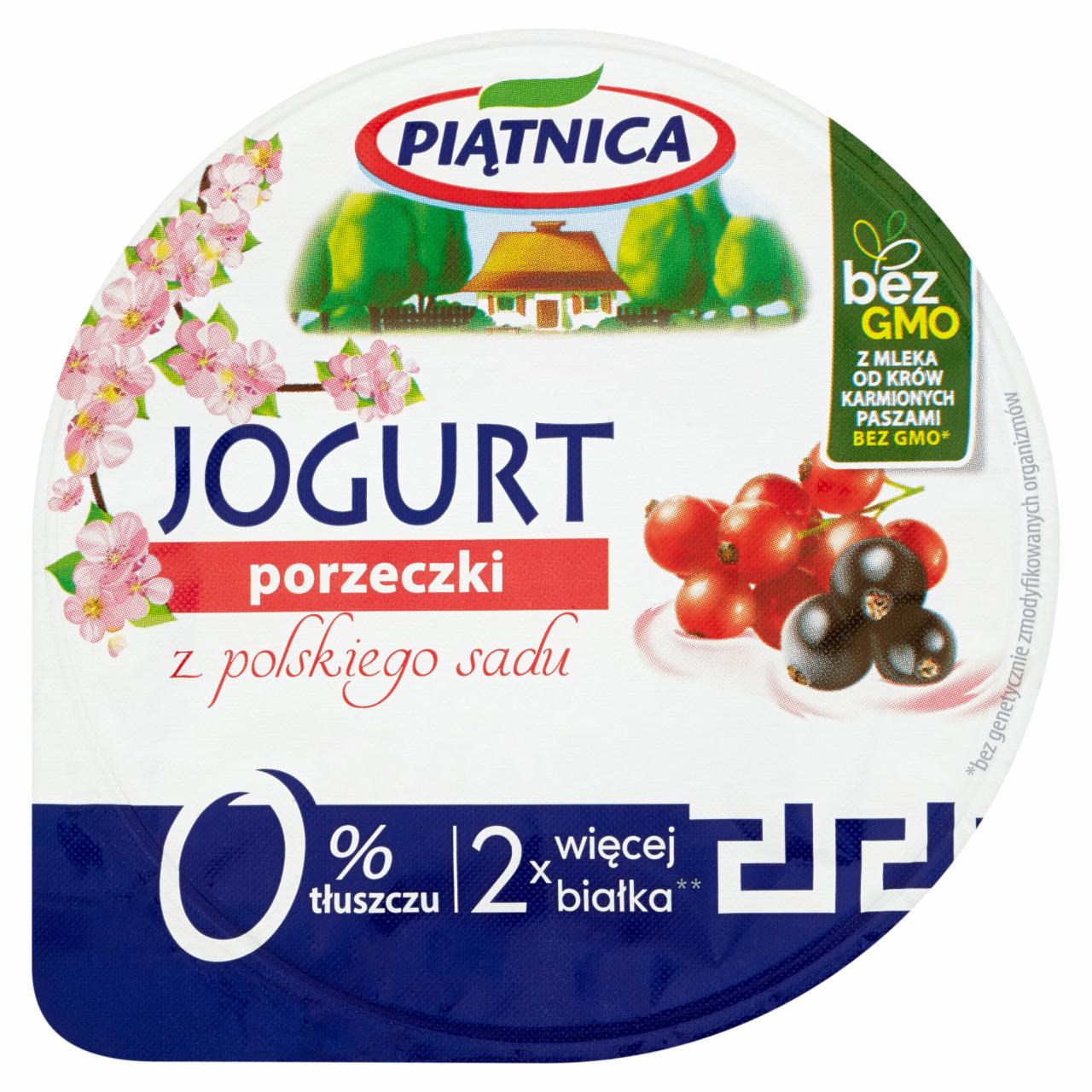 Zdjęcia - Piątnica Jogurt porzeczki z polskiego sadu 150 g