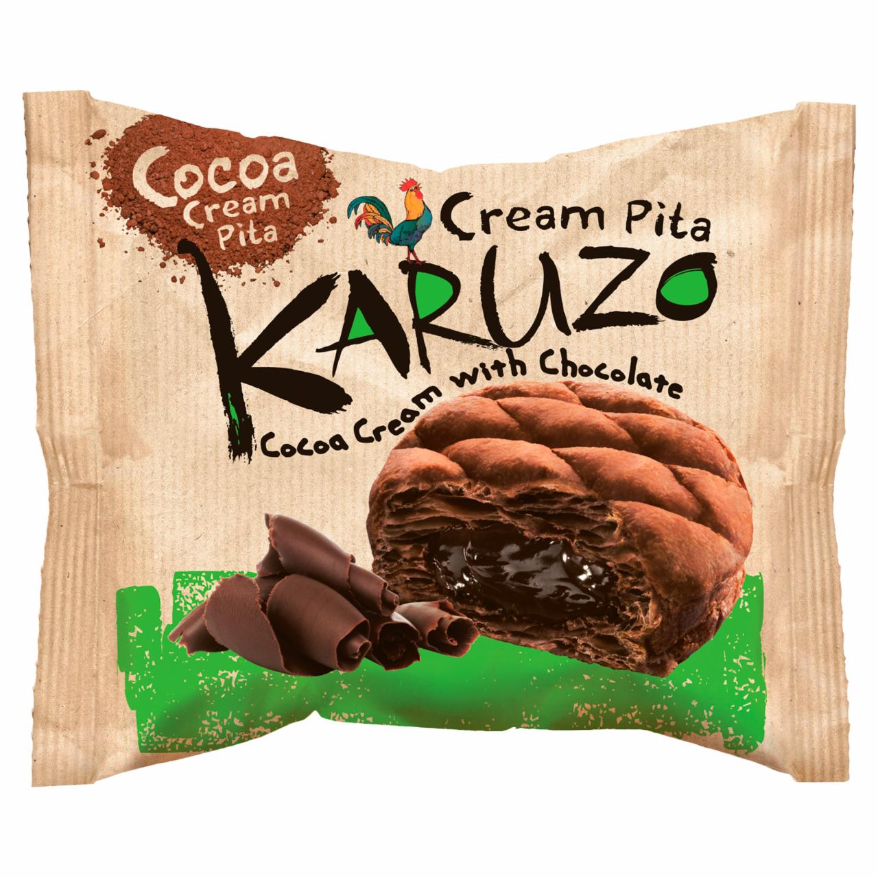 Zdjęcia - The Bakers Karuzo Pita z ciemnego ciasta francuskiego z kremem kakaowym i czekoladą 62 g