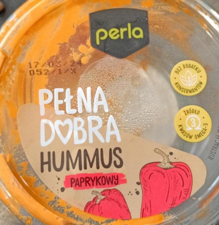 Zdjęcia - Pełna dobra Hummus paprykowy Perla