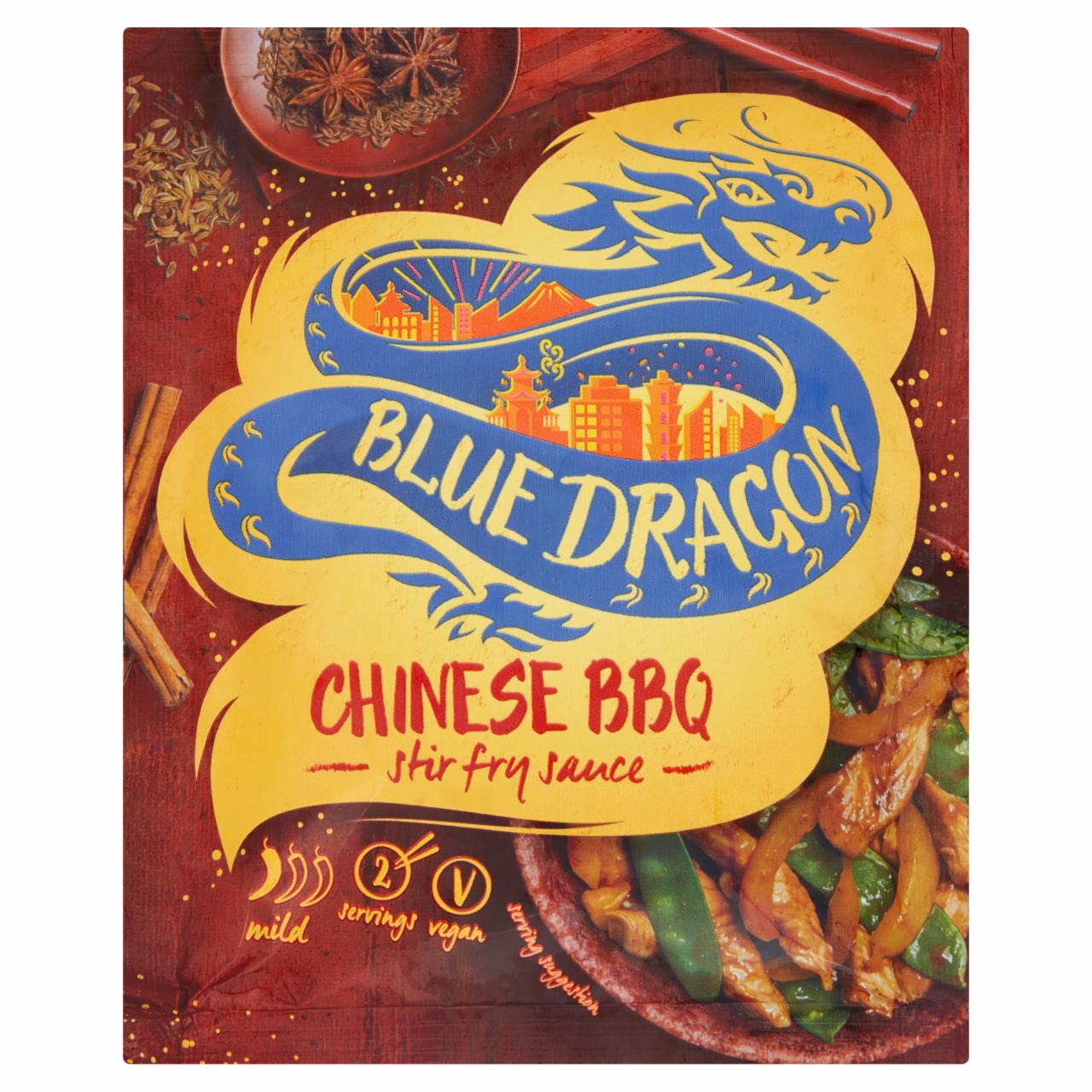 Zdjęcia - Blue Dragon Sos stir-fry w stylu chińskim z mieszanką przypraw pięć smaków 120 g