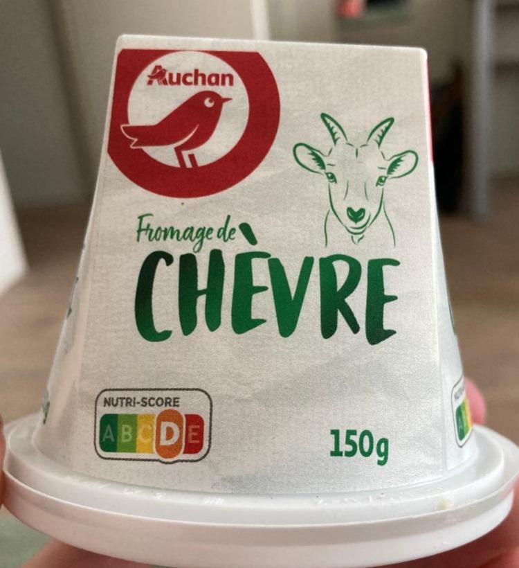 Zdjęcia - Fromage de chèvre Auchan