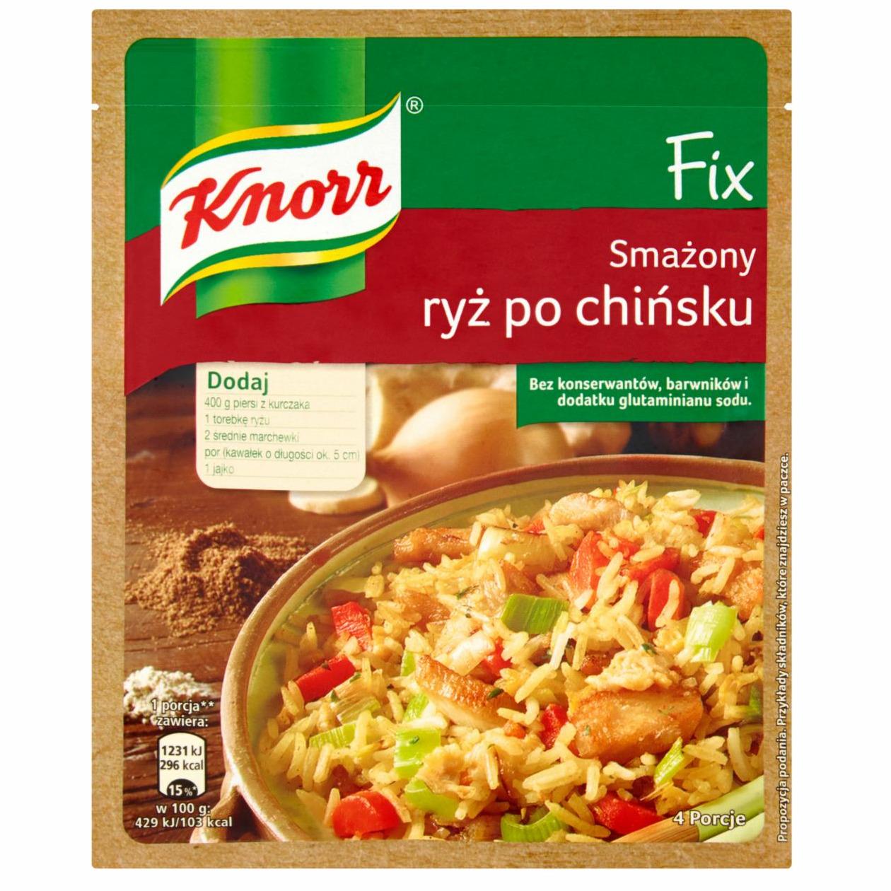 Zdjęcia - Knorr Fix smażony ryż po chińsku 27 g