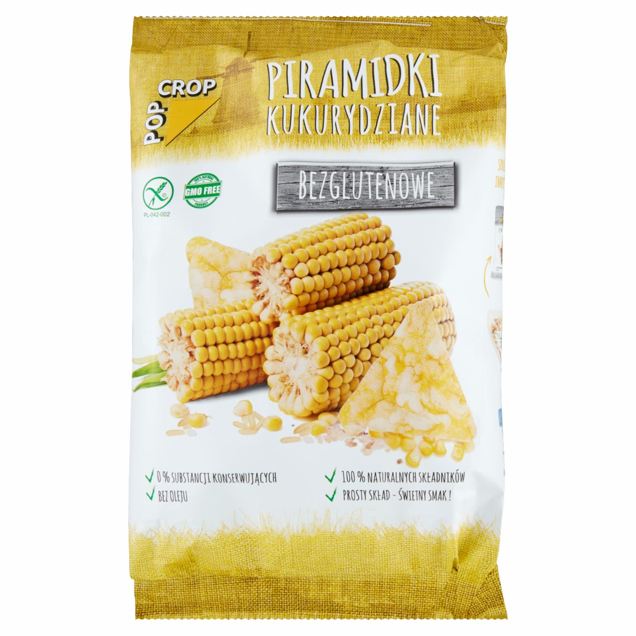 Zdjęcia - Pop Crop Piramidki kukurydziane bezglutenowe 80 g