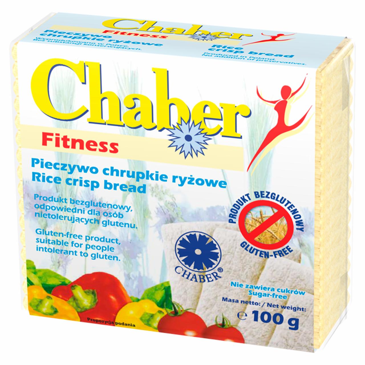 Zdjęcia - Chaber Pieczywo chrupkie ryżowe fitness 100 g