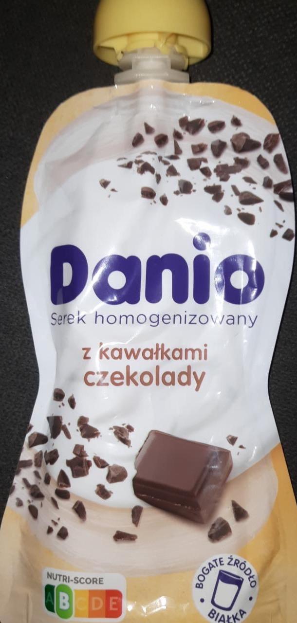 Zdjęcia - Danio Serek homogenizowany z kawałkami czekolady