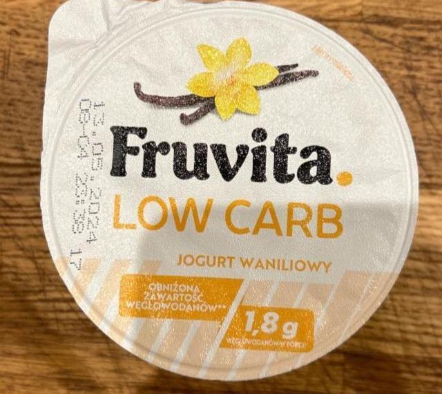 Zdjęcia - Low Carb jogurt waniliowy Fruvita