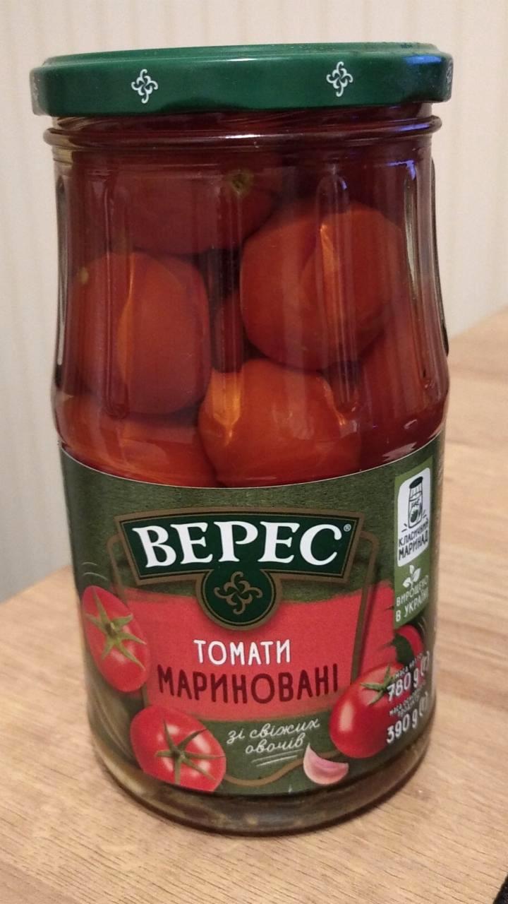 Zdjęcia - Pomidory marynowane veres