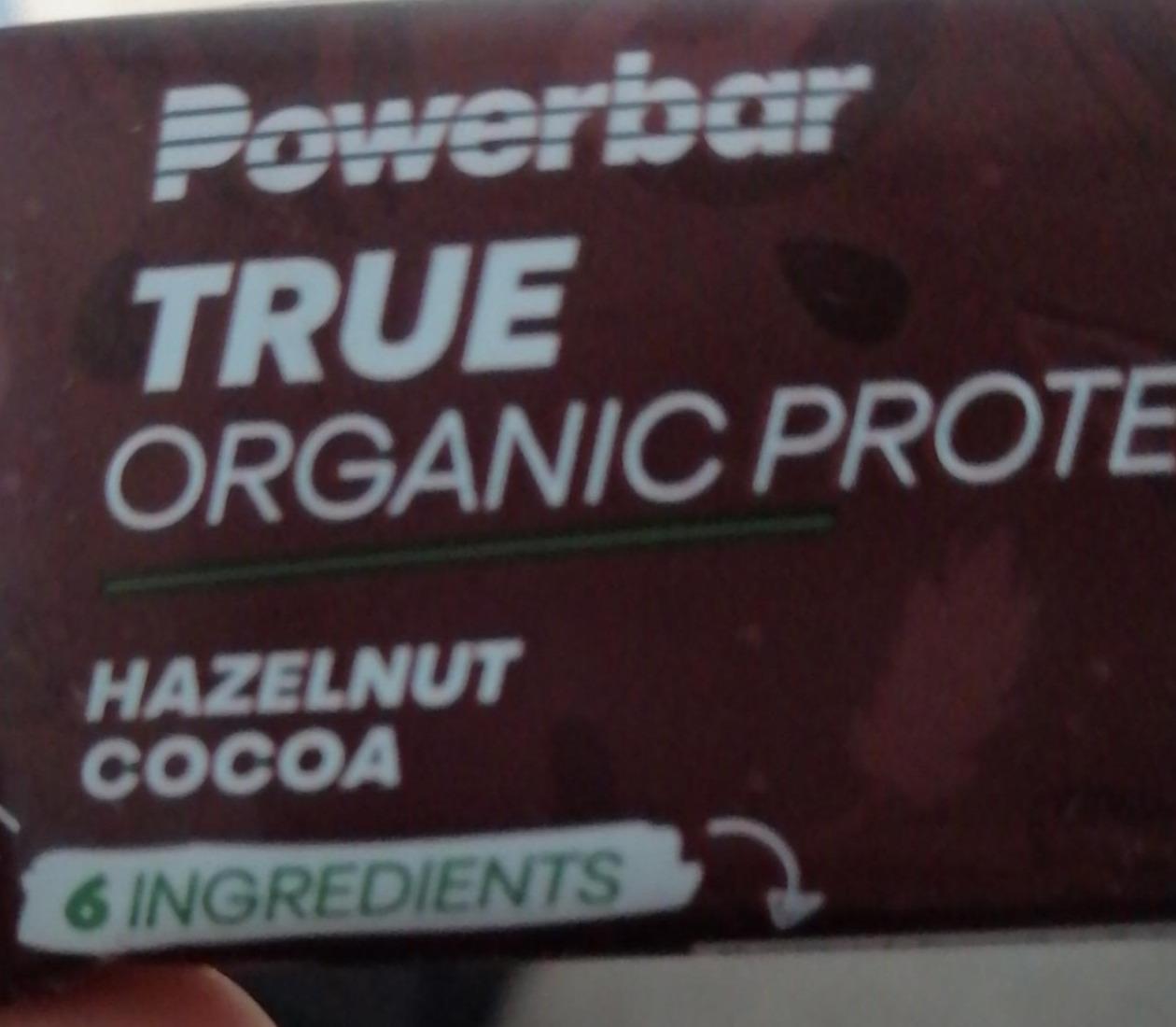 Zdjęcia - True organic protein hazelnut cocoa Powerbar