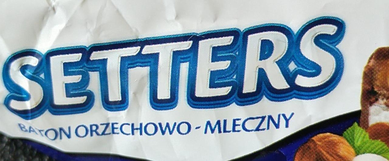 Zdjęcia - Setters baton orzechowo mleczny Bonitki