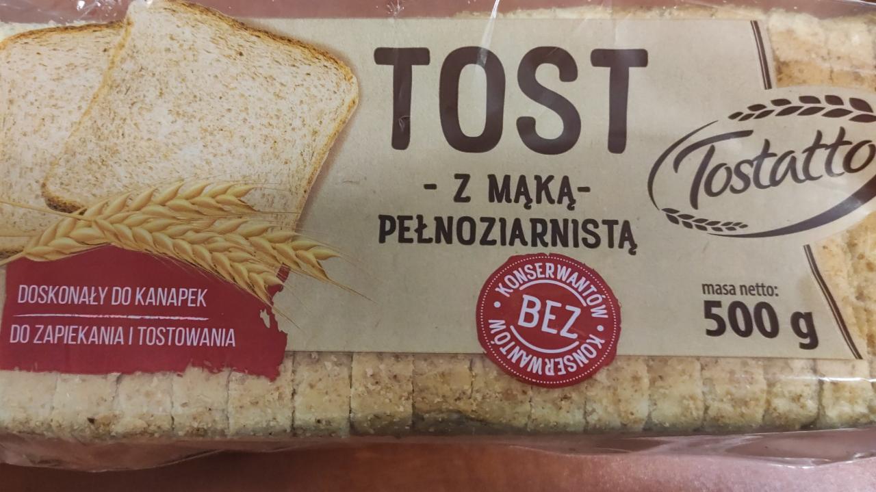 Zdjęcia - Tost z mąką pełnoziarnistą Tostatto