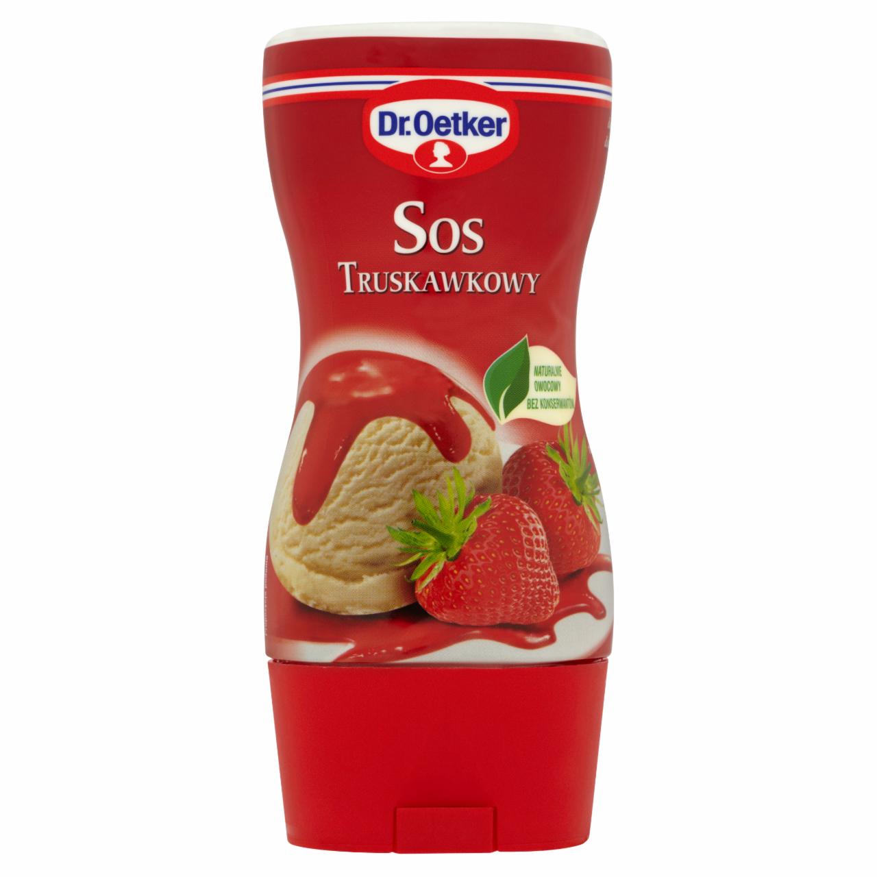 Zdjęcia - Dr. Oetker Sos truskawkowy 200 g