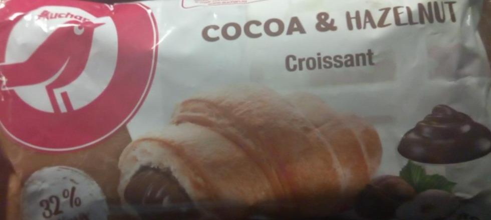Zdjęcia - Cocoa Hazelnut Croissant Auchan