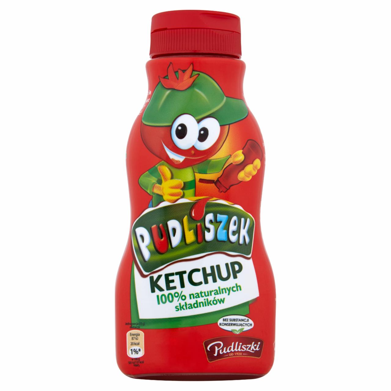 Zdjęcia - Pudliszki Pudliszek Ketchup dla dzieci 320 g