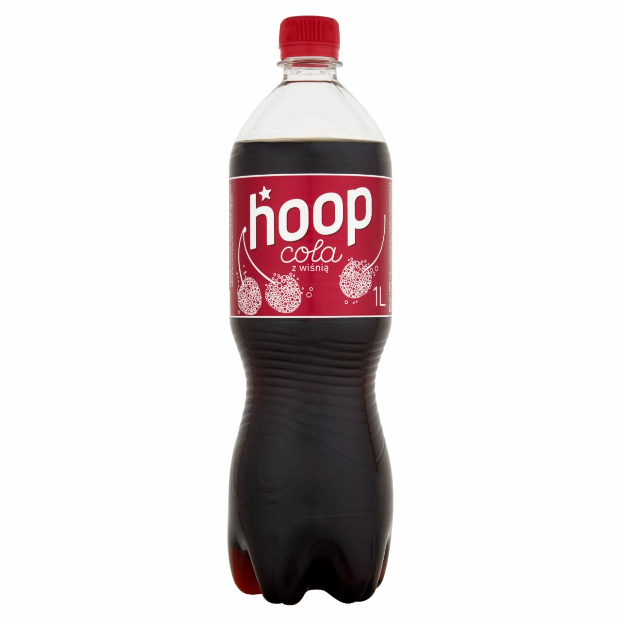 Zdjęcia - Hoop Cola z wiśnią Napój gazowany 1 l