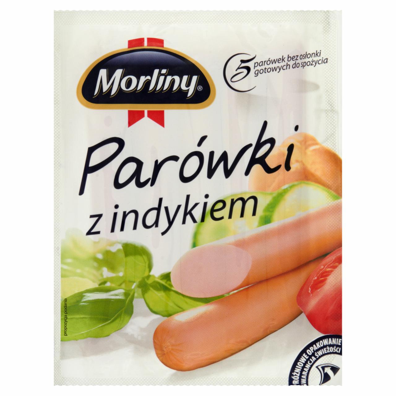 Zdjęcia - Morliny Parówki z indykiem 200 g