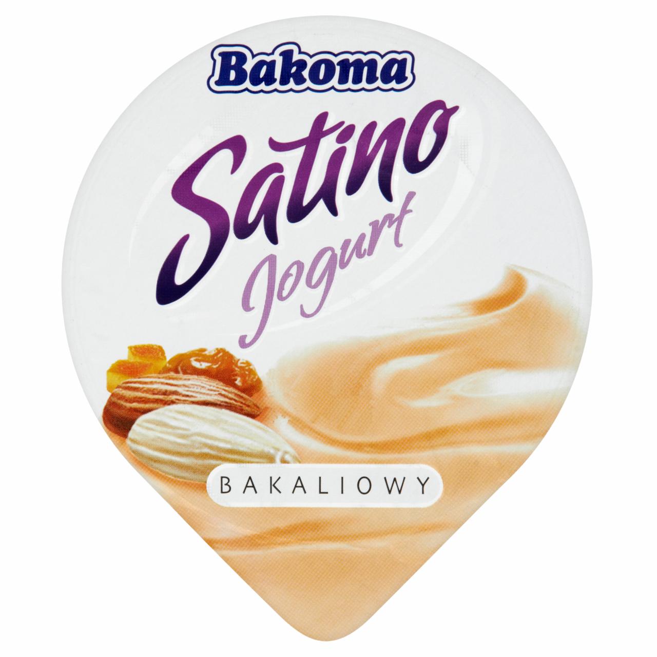 Zdjęcia - Bakoma Satino Jogurt bakaliowy 150 g