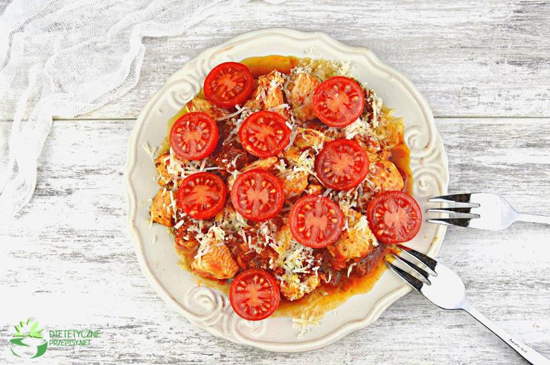Pomidorowo ziołowy indyk na szybko